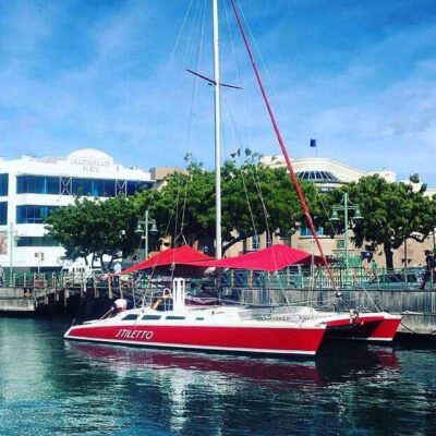 stiletto catamaran cruises - barbados
