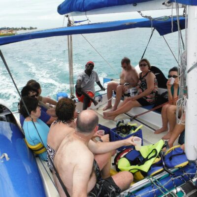 Barbados Tours | Pelican Explore Small catamaran cruise in Barbados, photo 1